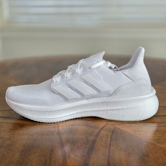 Adidas Ultraboost 5 Triple White Running Shoes Light Boost Women's 11.5 ID8848 - Picture 7 of 15